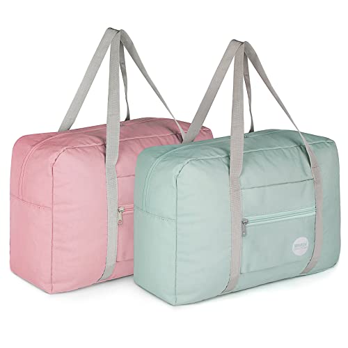 WANDF 2 Piece Personal Item Travel Bag, Carry On Duffle Bag by WANDF - Used condition - US$11.25
