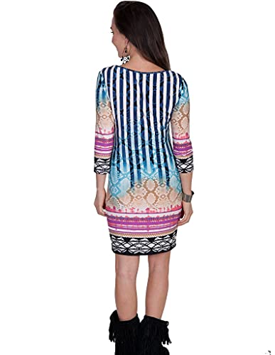 Scully Women's Carla Dress Blue Dress Md #TOP1