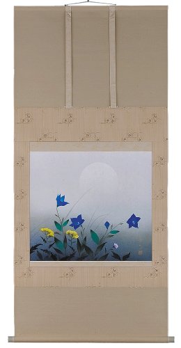 掛け軸／掛軸 秋草 （中川 幸彦）