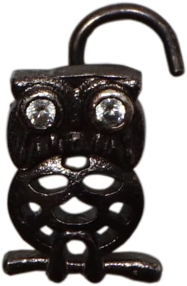 Unique Nose Piercing Indian Nose Stud Fresh Trends CZ Nose Stud Black Plating Nose Stud Owl Nose Stud Dongle Nose Stud White Diamond Nose Screw Indian Nose Ring Body Nose Jewelry