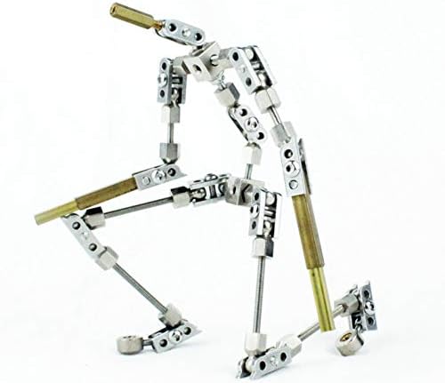 CINESPARK Professional NOT-Ready-Made 27CM 1:8 Proportional Adult Man Armature DIY Stainless Steel Studio Animation Armature for Stop Motion Character Puppet
