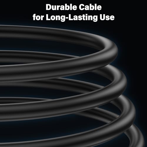 J&D XLR Kabel, XLR Stecker 3-Polig auf 5-Polig & männlich zu weiblich Audio Adapter, 2er-Pack 5-Poliges auf 3-Poliges DMX Beleuchtungskabel, 30 cm