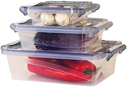 DecoBella 81110 3'lü Kilitli Saklama Kabı Seti