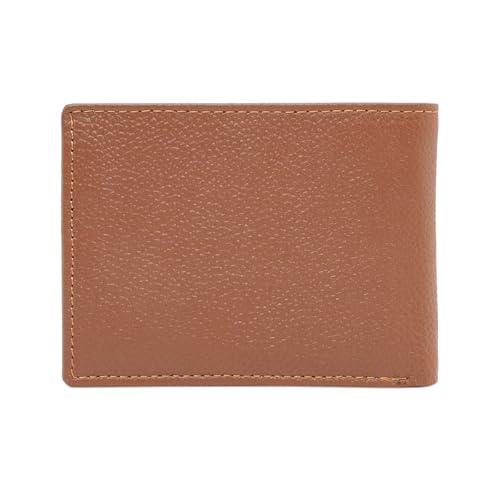Image of Aeropostale Men's SLIMFOLD Wallet Tucson - Tan | Pebbled Leather | Formal & Minimalist Carry | Ideal for Gifting