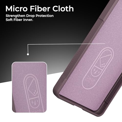 Image of A rtistque Liquid Silicone Stripes Back Cover Case for Realme Narzo 60 5G | with Camera Protection | with Inner Fabric | Anti Slip Grip | AirBag Case - Purple