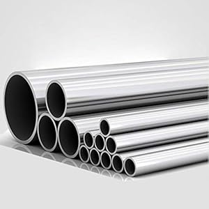 SYBNIKOLF Edelstahlrohr 28mm x 500mm Nahtlos