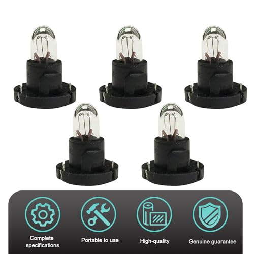 5 unidades bombillas tablero T4 14V 1.12W blanco miniatura 5
