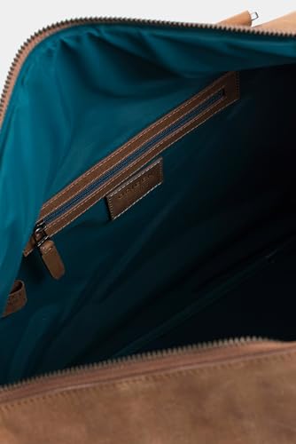 Brown Top Grain Leather Duffle Bag for Men & Women - Large, Durable, Stylish Leather Travel Bag with Adjustable Shoulder Strap, Spacious Design for Weekend Getaways, Business, & Overnight Trips4