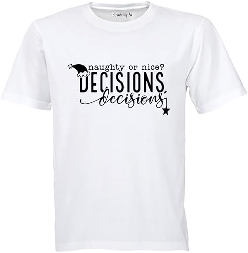 Unisex Decisions - Christmas - Adults - T-Shirt