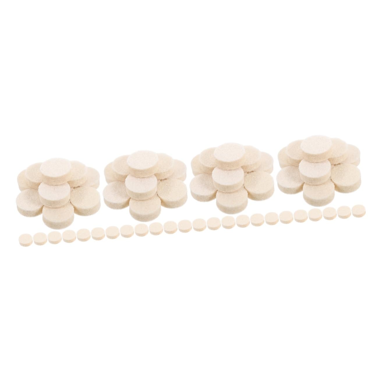 iplusmile 400stücke Wollpolierpads Für Rotationswerkzeuge Vielseitige Polier Und Schleifköpfe Für Nagelkunst Präzises Arbeiten Und Mühelose Handhabung Für Verschiedene Anwendungen