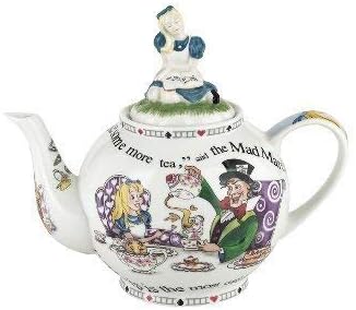 Alice in Wonderland 6 Cup Teapot
