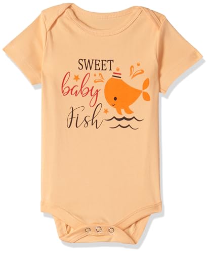 Image of T2F Unisex Baby Rompers Bodysuits (Pack of 5)
