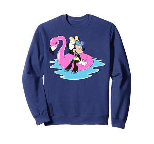 Sweat Disney Minnie à motif flamant rose idéal pour les sorties chill
