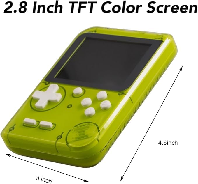 Image of NextTech Console with Retro Built-in Games | Portable Handheld Video Game for Kids and Adults (400-in-1 Retro Handheld Game Console for Kids)