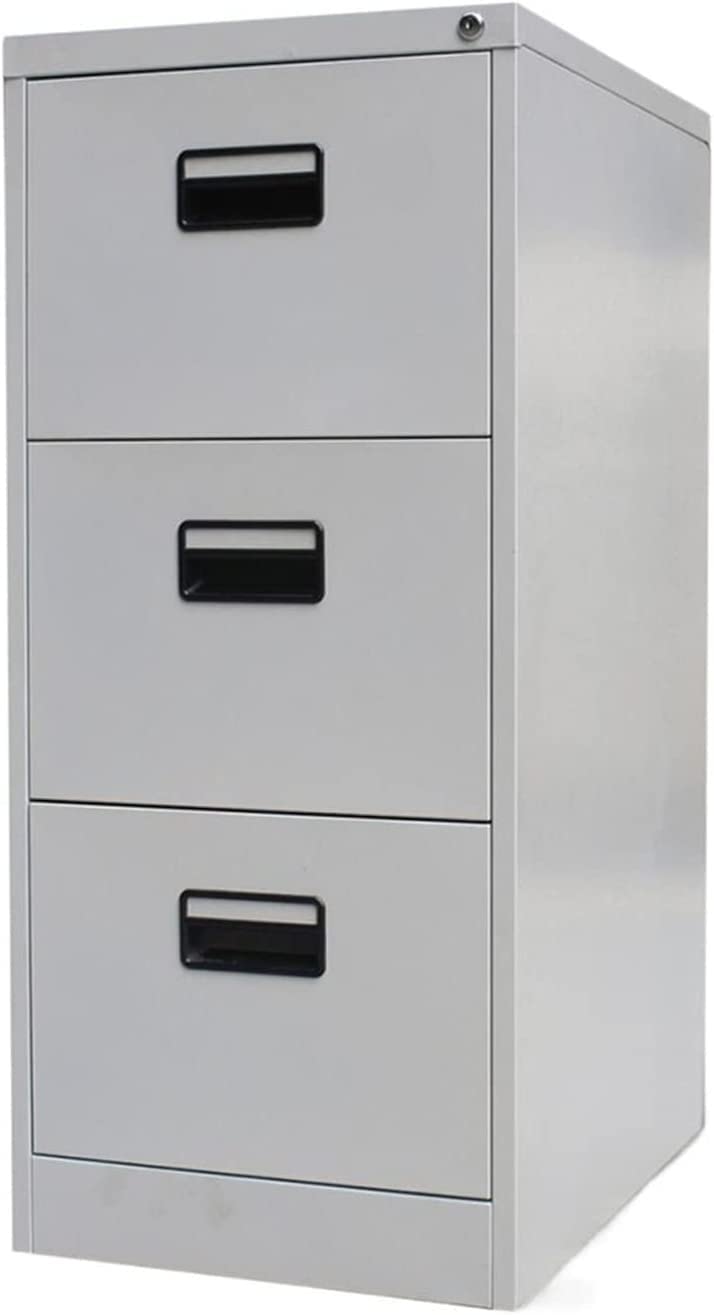 SaryEdge File Cabinet Metal Drawers File Cabinet Office Furniture with 3 Drawers Office Cabinet File Cabinet Home Office Vertical File Cabinet,