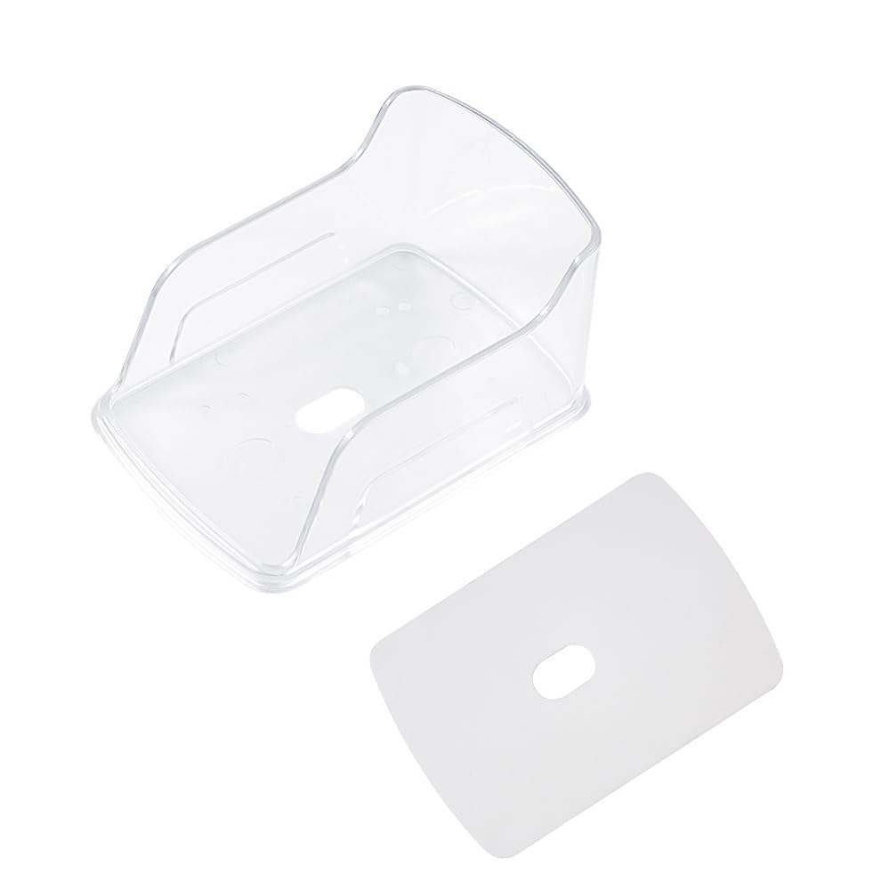 Copertura Impermeabile di Plastica, Protezione Meteo Della Copertura Antipioggia Shell per il Video Campanello/Sistema di Controllo di Accesso RFID Della Porta (Transparent)