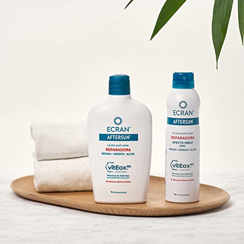 Ecran Aftersun Leche Post-solar Hidratante Y Reparadora - 400ml, Blanco, Almond – Bild 4