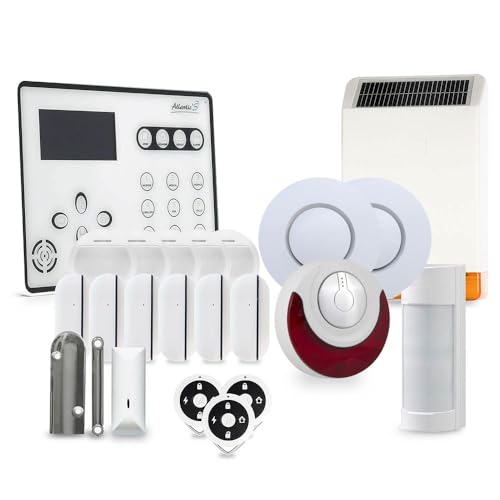 ATEOS - Alarme de Maison sans Fil GSM Kit 13