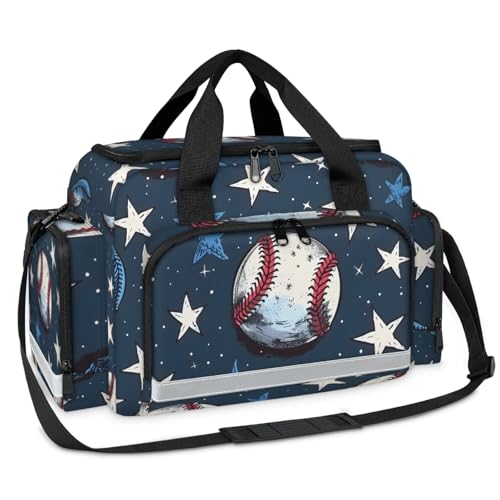 GzLeyigou First Aid Bags Empty, Gothic Baseball Emergency Bag First Aid Kit Multiple Compartment Kit Carrier On Call Trauma Bag For Paramedics Emergency Medical Supplies Kit