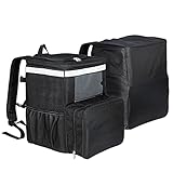 Solotour デリバリーバッグ 40L//防水カバー付 ウーバーイーツ 配達バッグ 宅配用 リュック バックバック ピザポーチ お寿司 保温バッグ 大容量 コンパクト 1.5kg