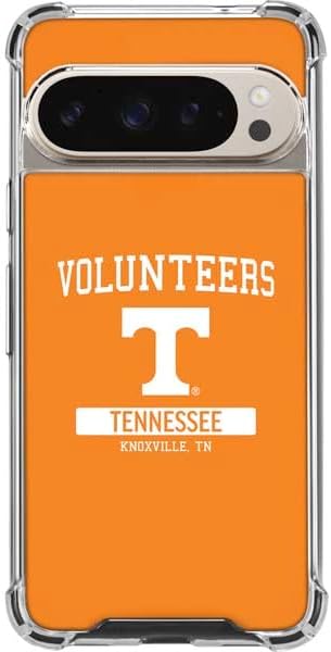 Skinit Clear Phone Case Compatible with Google Pixel 9 Pro XL - Officially Licensed University of Tennessee-Knoxville T Logo on Orange Design