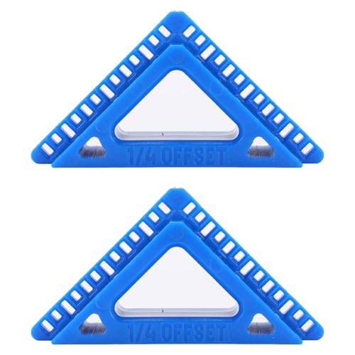 Sunisfa 2PCS Door & Window Casing Reveal Tools - Professional Plastic Trim Spacer Set with 1/4