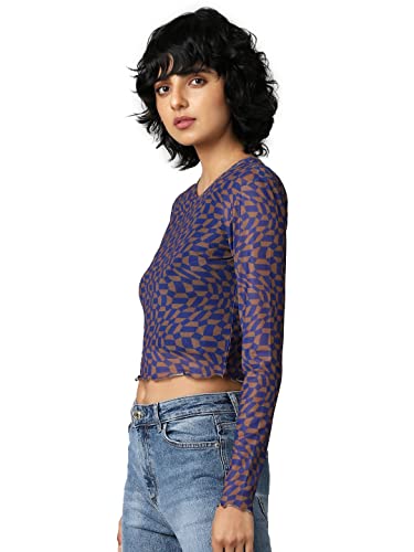 Image of ONLY Women's Polyester Blend Regular Fit Top