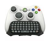 Dcolor Full QWERTY Text Chat Messaging Pad Chatpad Keyboard for Xbox 360 Live Games Controller