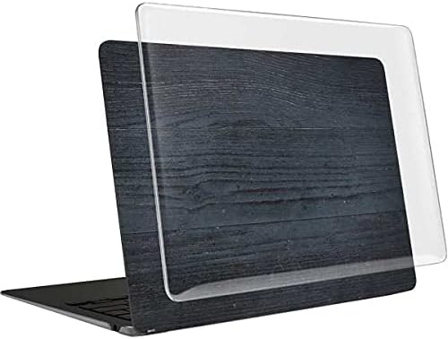 Skinit Case + Skin Compatible with MacBook Air 13in (2020) Originally Designed Charcoal Wood Design