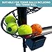 JIANGSHUAIM Electric Tennis Ball Tosser, Tennis Toss Machine, Adjustable Angle, Single Automatic TrainerCan Hold Around 30 Balls, Powered by Battery