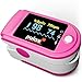 Produktbild Pulsoximeter Pulox PO-200 Solo in Pink - Messung von Sauerstoffsättigung (SpO), Herzfrequenz (Puls) und Perfusions Index (PI)