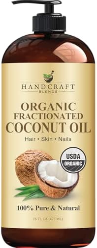 Handcraft Blends Organic Fractionated Coconut Oil | 100% Pure and...