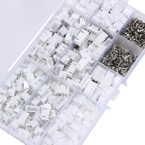 Kit de conectores JST-XH de 2.54mm con 720 piezas miniatura 6