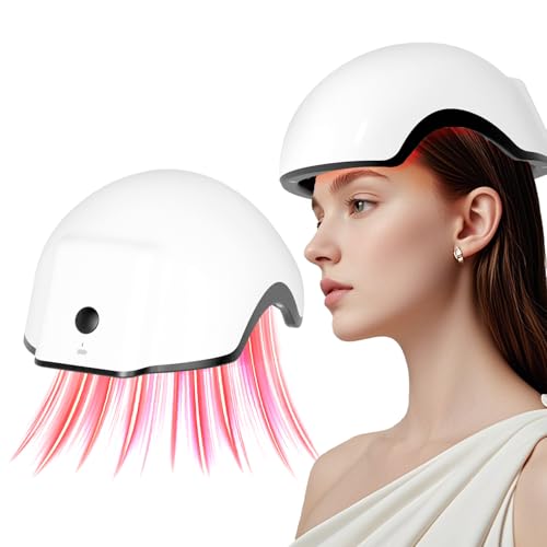 Image of Laser Hair Cap 650nm Laser Therapy for Male and Female to Promote Hair Growth Laser Hair Growth Cap for Alopecia