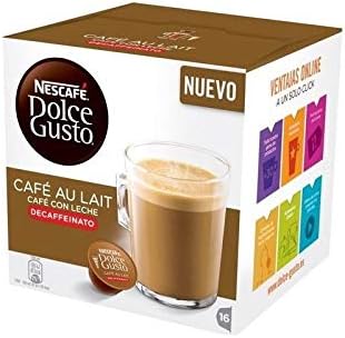 NESTLE 12293457 CAPSULA Cafe CAPSULAS Cafe con Leche DESCAF.3 * 16 :  Amazon.es: Alimentación y bebidas