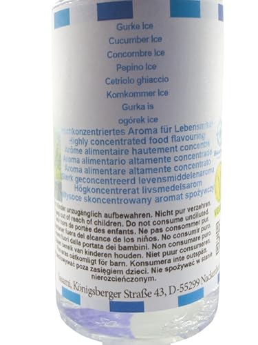 Concombre Ice arôme concentré vegan Sasami saveur glacée flacon 100 ml - 6