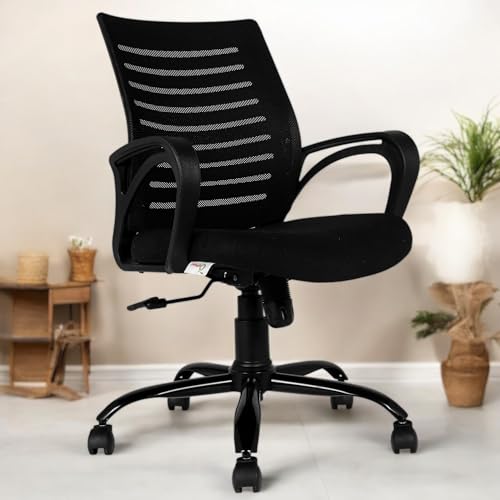 Star OC10 Ergonomic Mesh MidBack Office Chair for Work |Ergonomic...