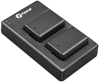Pipishell NP-FW50 Camera Batteries Charger Set for A6000 Camera, A6500, A6300, A6400, A7