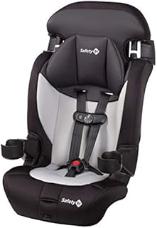 Safety 1st Grand 2-in-1 Booster Car Seat, Forward-Facing with Harness, 30-65 pounds and Belt-Positioning Booster, 40-120 pounds, Black Sparrow