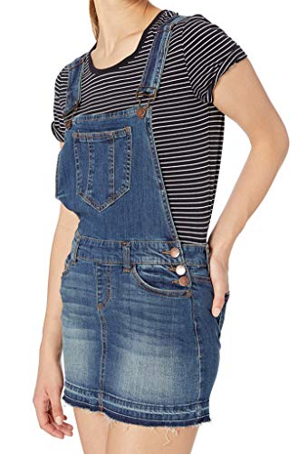 dollhouse Women's Blue Suede Denim3