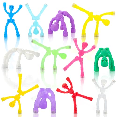 LOVIMAG Fridge Magnets 12Pcs Colorful Magnetic People Magnet Men Refrigerator Whiteboard Magnet Classroom Kitchen Accessories Decorative Locker Set