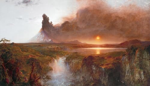 Affiches et gravures Cotopaxi Frederic Edwin Church impression sur toile