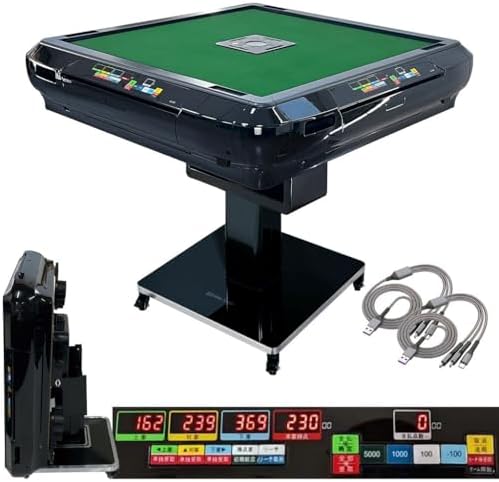 全自動麻雀卓 家庭用 静音式 折り畳み式 コンパクト キャスター付き