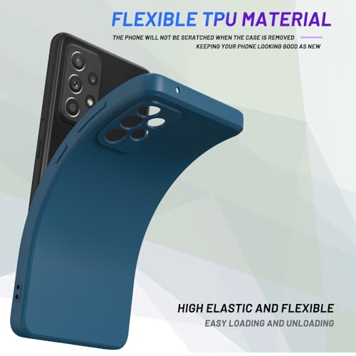 Image of for Samsung Galaxy A72 Case Dark Blue, Scratch Resistant with Soft Touch, Slim Thin Phone Cover for Samsung Galaxy A72