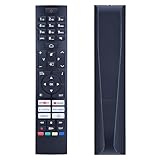 TCNOUMT Nuevo mando a distancia de repuesto compatible con JVC TV RM-C3607 LT-24VAH3455 LT-24VAH3335 LT-43VA3335 LT-55VAQ8235 /Cecotec ALU10055