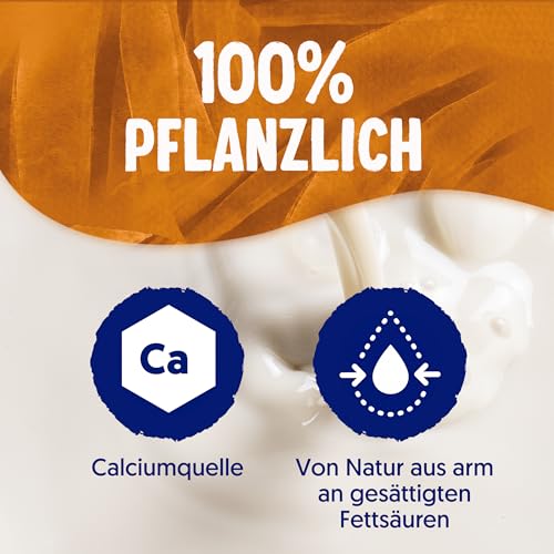 Alpro Mandeldrink Original – Geröstet – Quelle von Calcium und Vitaminen – Fett- und zuckerarm, ohne Laktose, vegan und milchfrei – 8 x 1 L – Haltbar