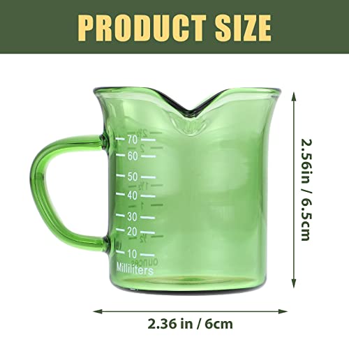 Vaso medidor de vidrio borosilicato 2.48x2.36x2.36 in miniatura 5