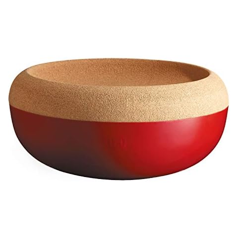 Emile Henry Large Storage Bowl | Burgundy Cover