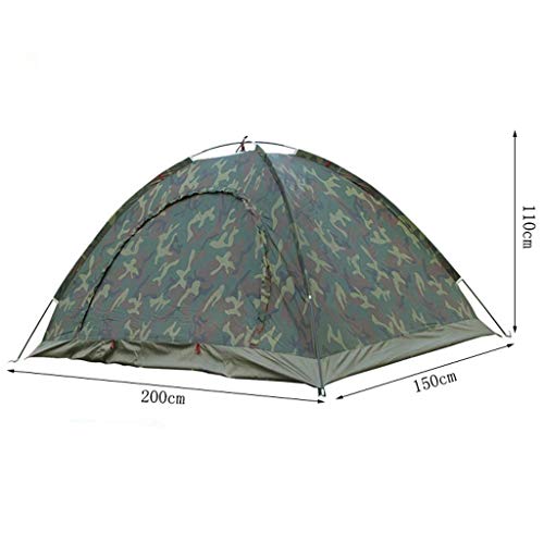 Carpa dome impermeable camuflada para 2-3 personas miniatura 7
