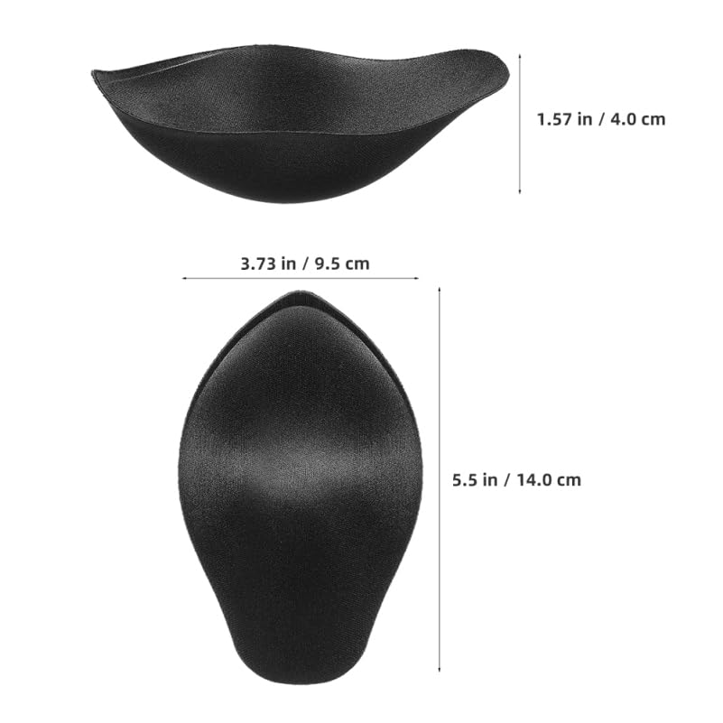 3D Underwear Swimming Trousers Swimsuit Man Padding Padded Gym Bulge Enhancing Cup ’s Support for Men Enhance Soft Swimwear Briefs Wet Swimmers Pads Sponge Black4